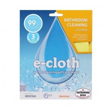 E-cloth šluosčių rinkinys voniai, 2 vnt. 1